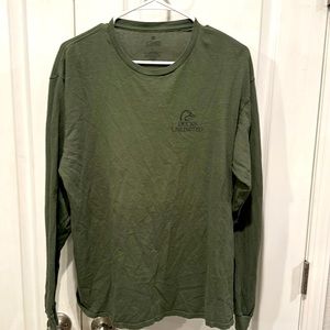 Ducks Unlimited Print Shirt Size Large Work Very Few Times